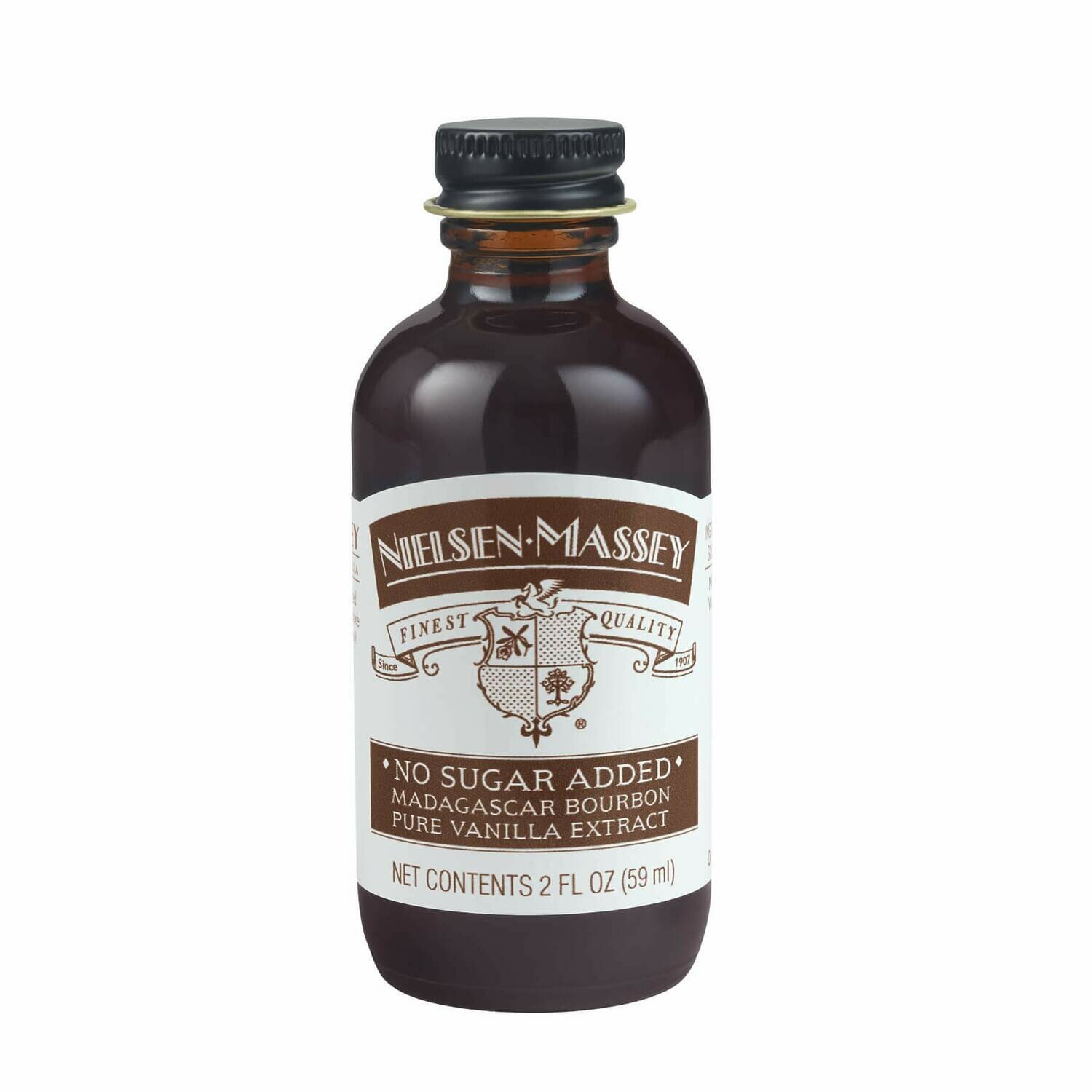 VANILLA EXTRACT-BOURBON NO SUGAR  2 oz