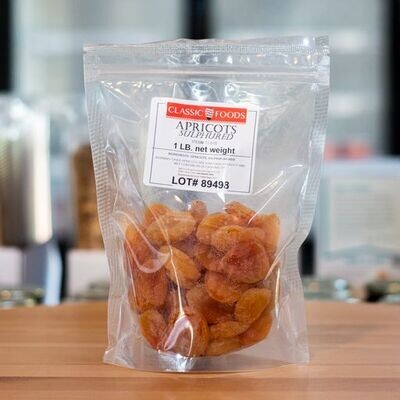 APRICOTS- SULFURED 1 LB