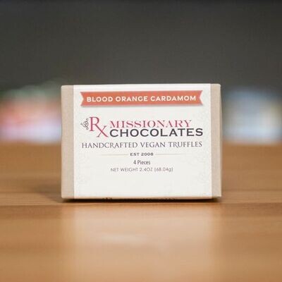 RX  CHOCOLATE 4 PC BLOOD ORANGE CARDAMON