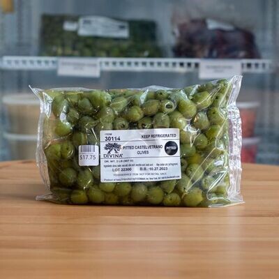 CASTELVETRANO OLIVES - PITTED 2 LBS