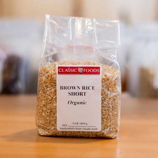 BROWN RICE - SHORT - ORGANIC  1 LB