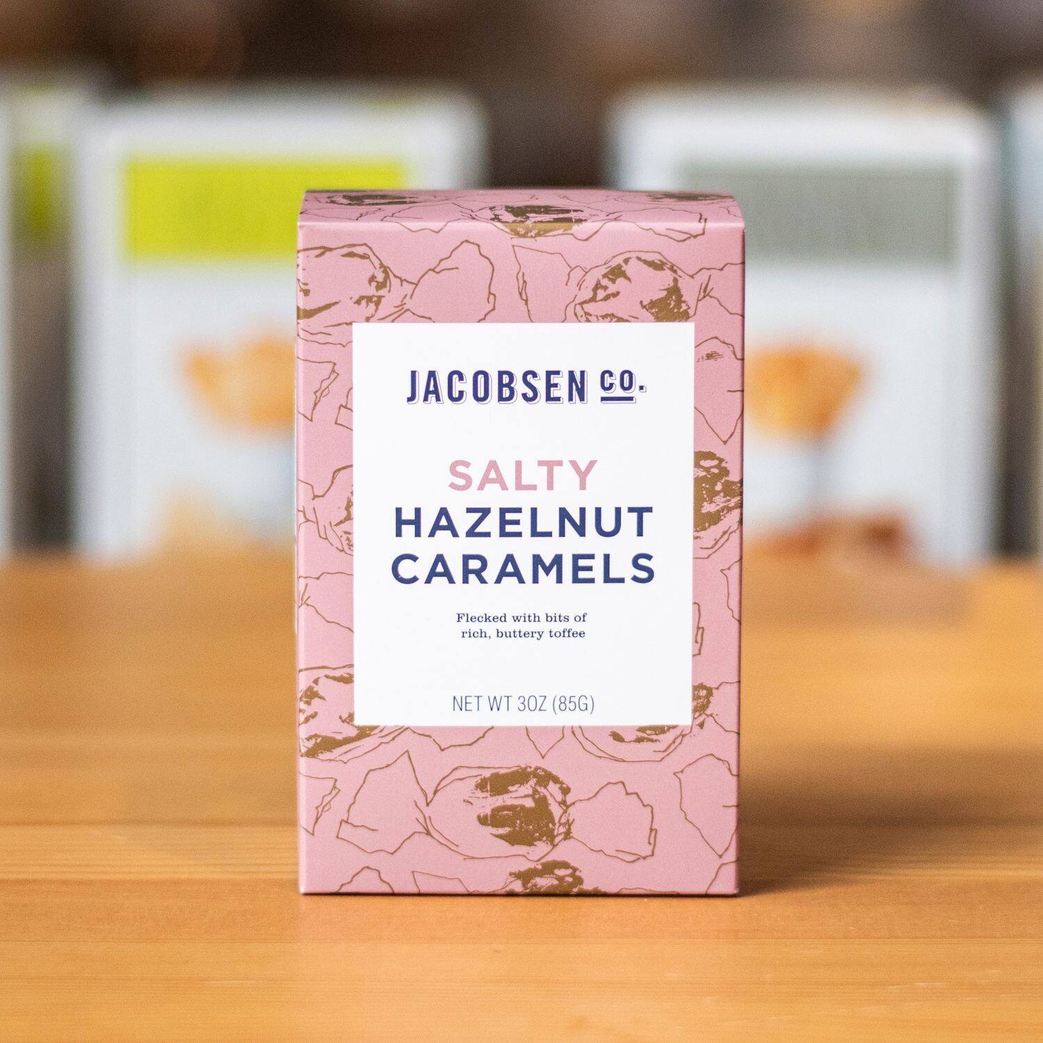 SALTY HAZELNUT CARMELS