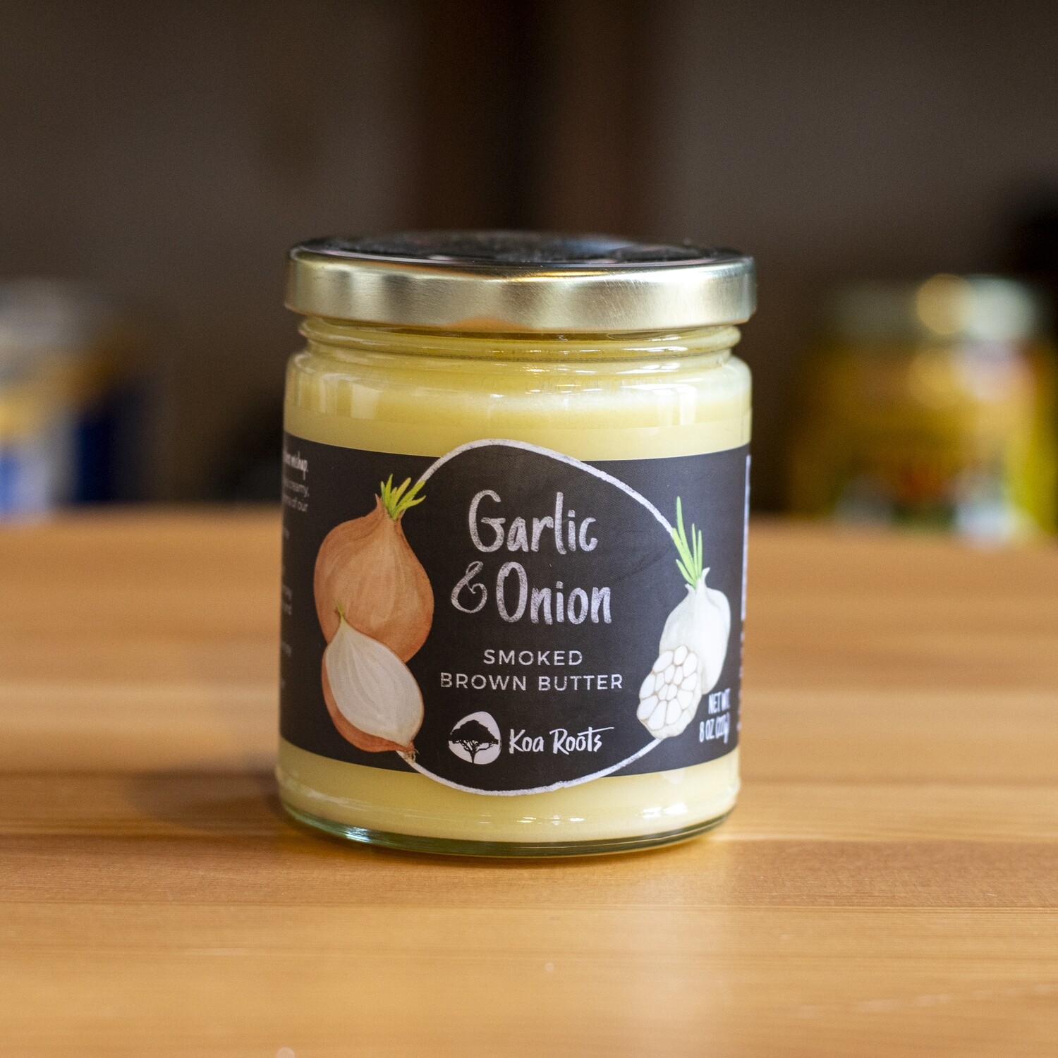 GARLIC &amp; ONION SMOKED  BROWN BUTTER