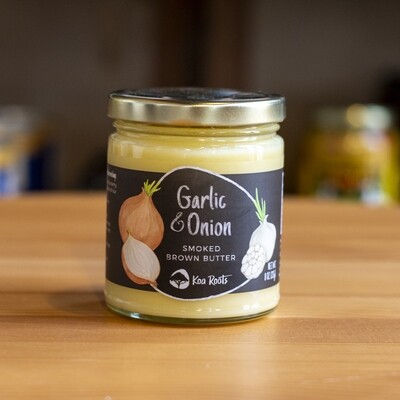 GARLIC &amp; ONION SMOKED  BROWN BUTTER