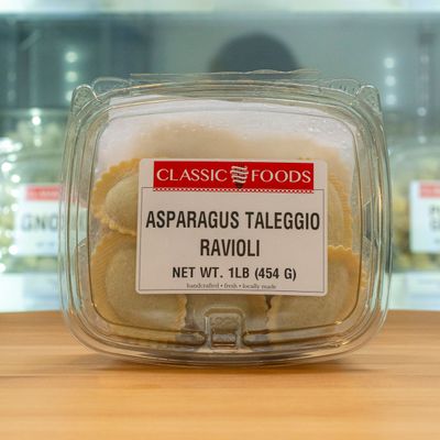 ASPARAGUS TALEGGIO RAVIOLI