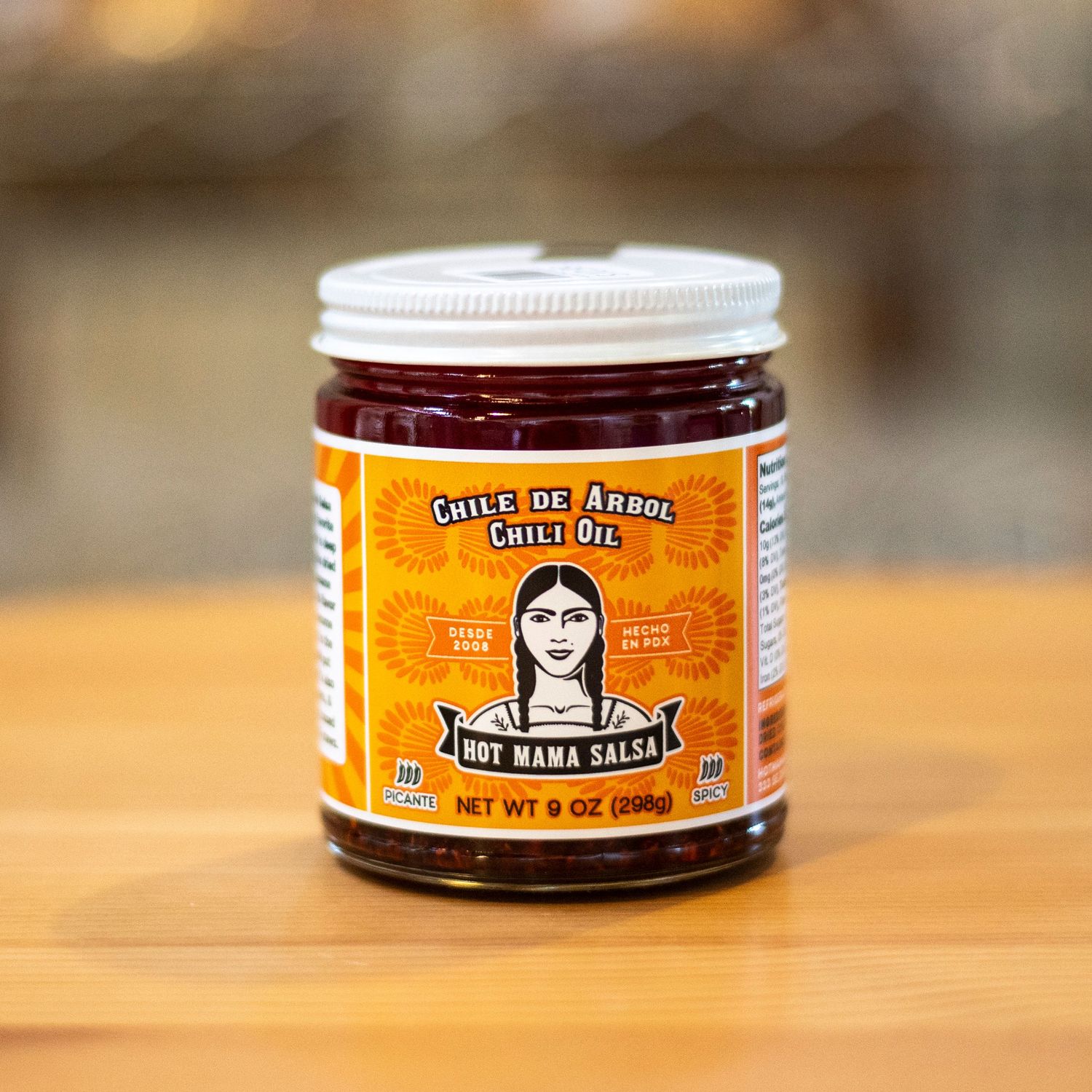 HOT MAMA CHILI de ARBOL OIL