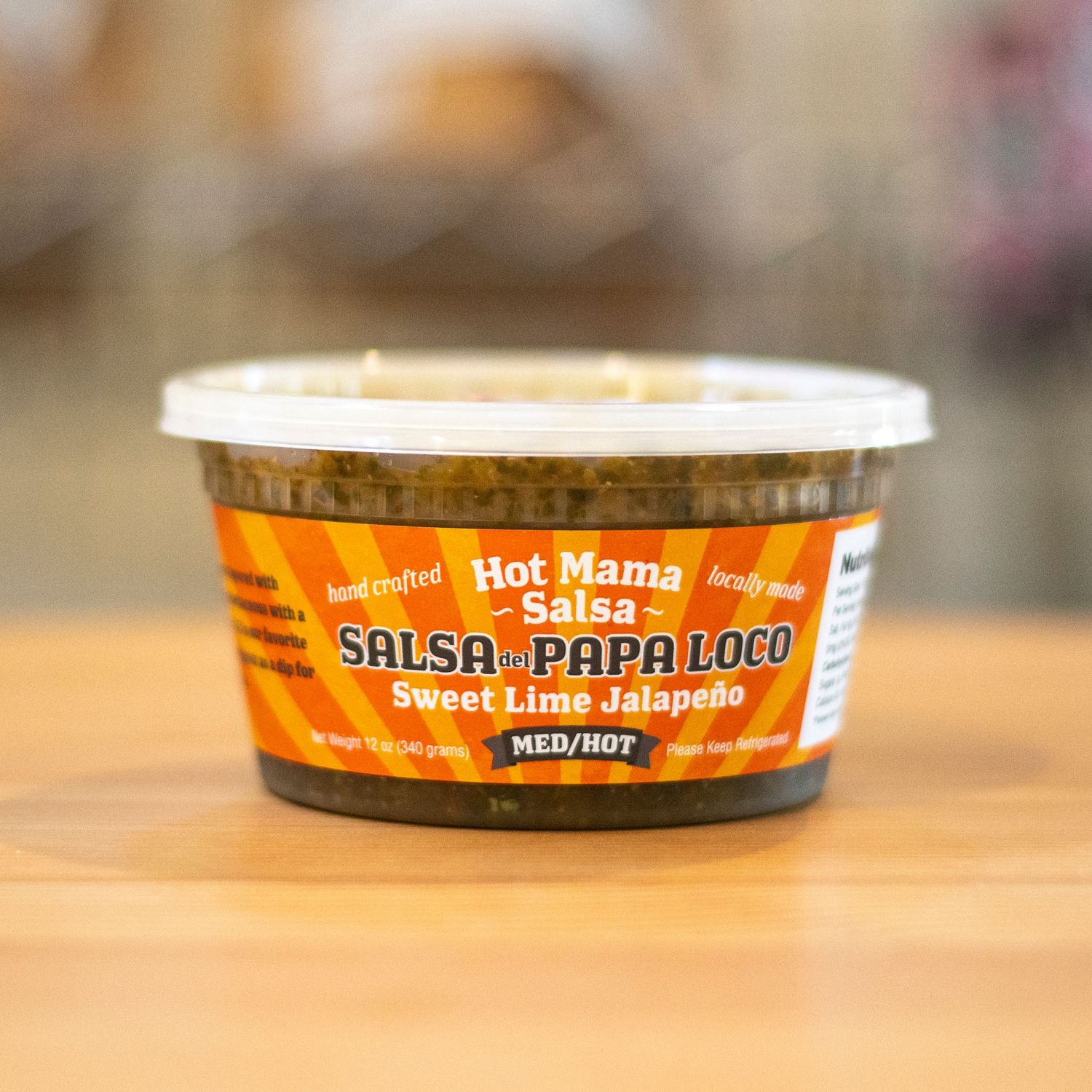 HOT MAMA SALSA   PAPA LOCO