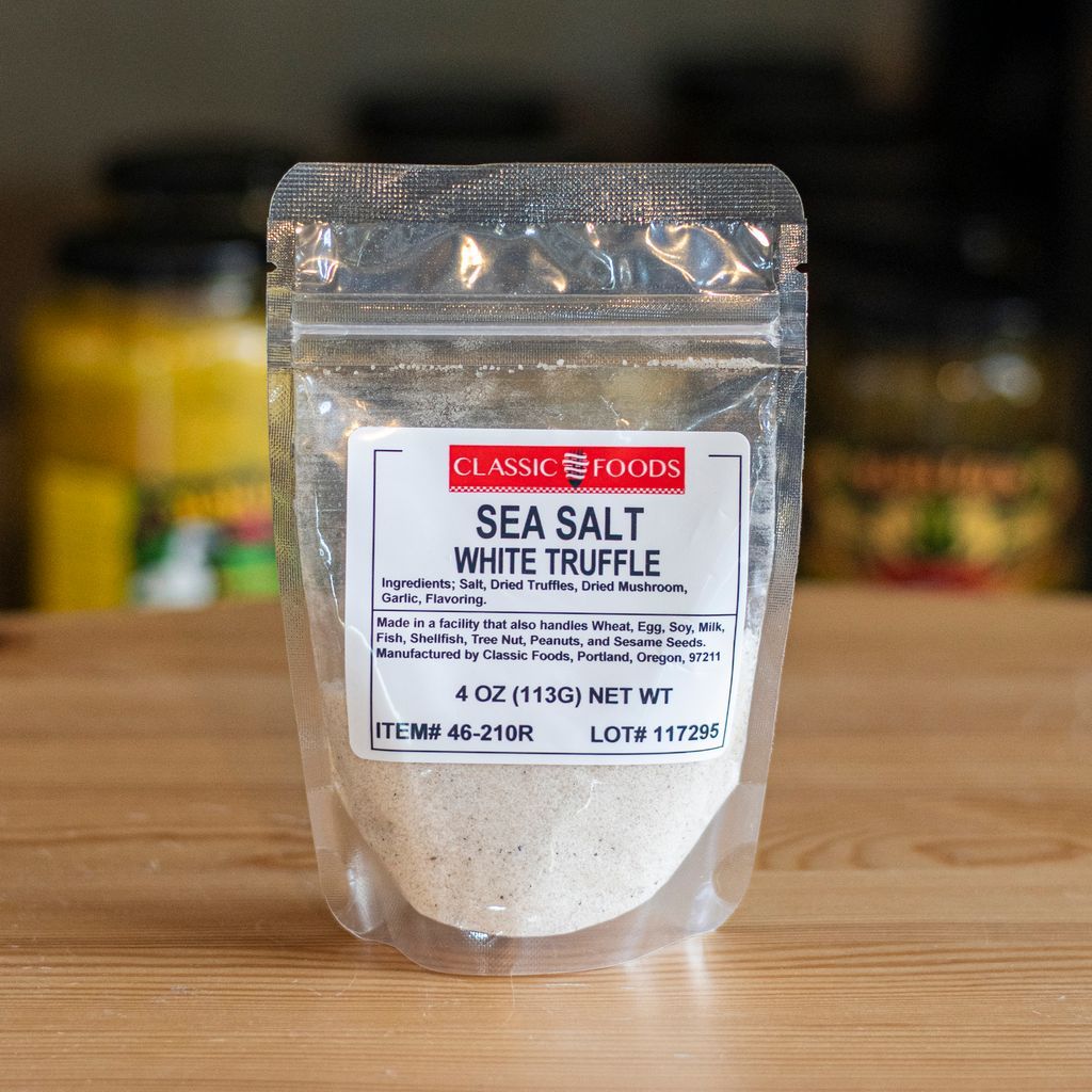 WHITE TRUFFLE SEA SALT 4 oz