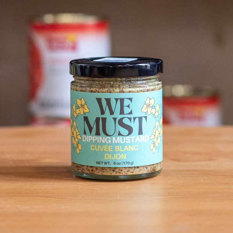 MUSTARD CUVEE BLANC DIJON 6 oz