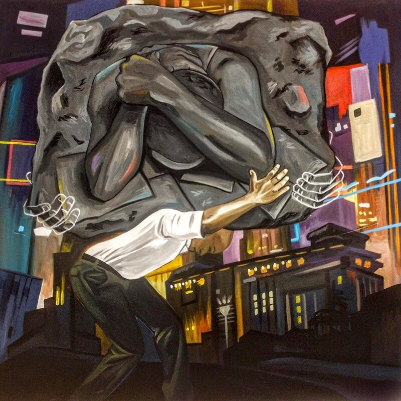 Heavy (Original Painting)