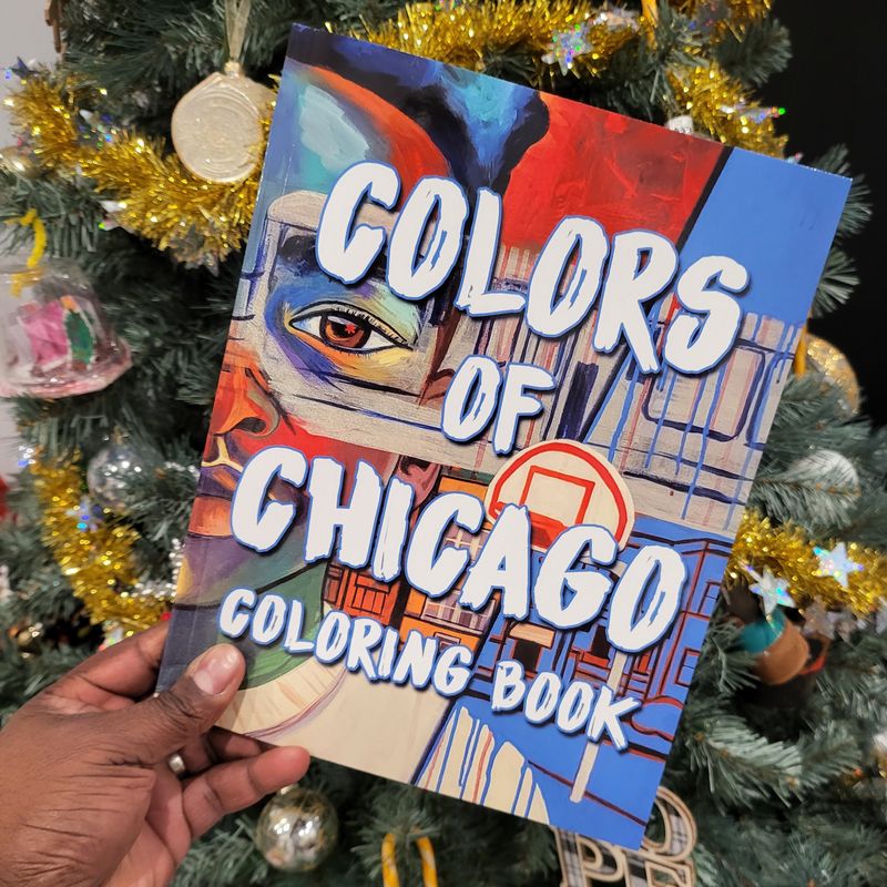 Colors of Chicago Coloring Book