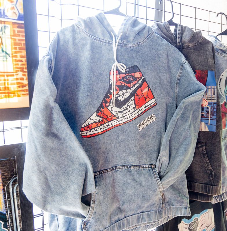 Jordan 1 Denim Hoodie