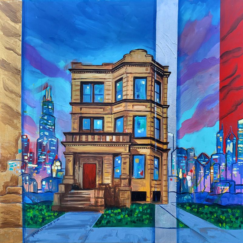 Sweet Home Chicago Art Print