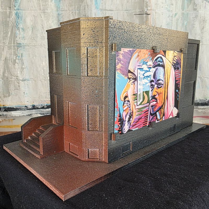 Chicago 2 Flat Limited Edition Sculpture