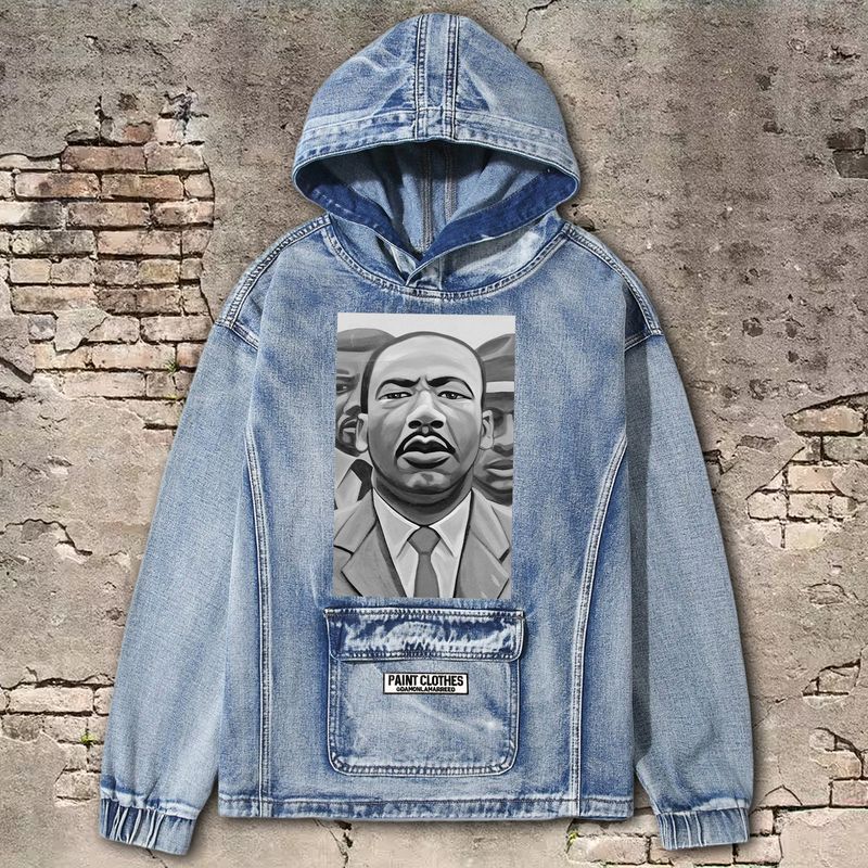 MLK Denim Hoodie