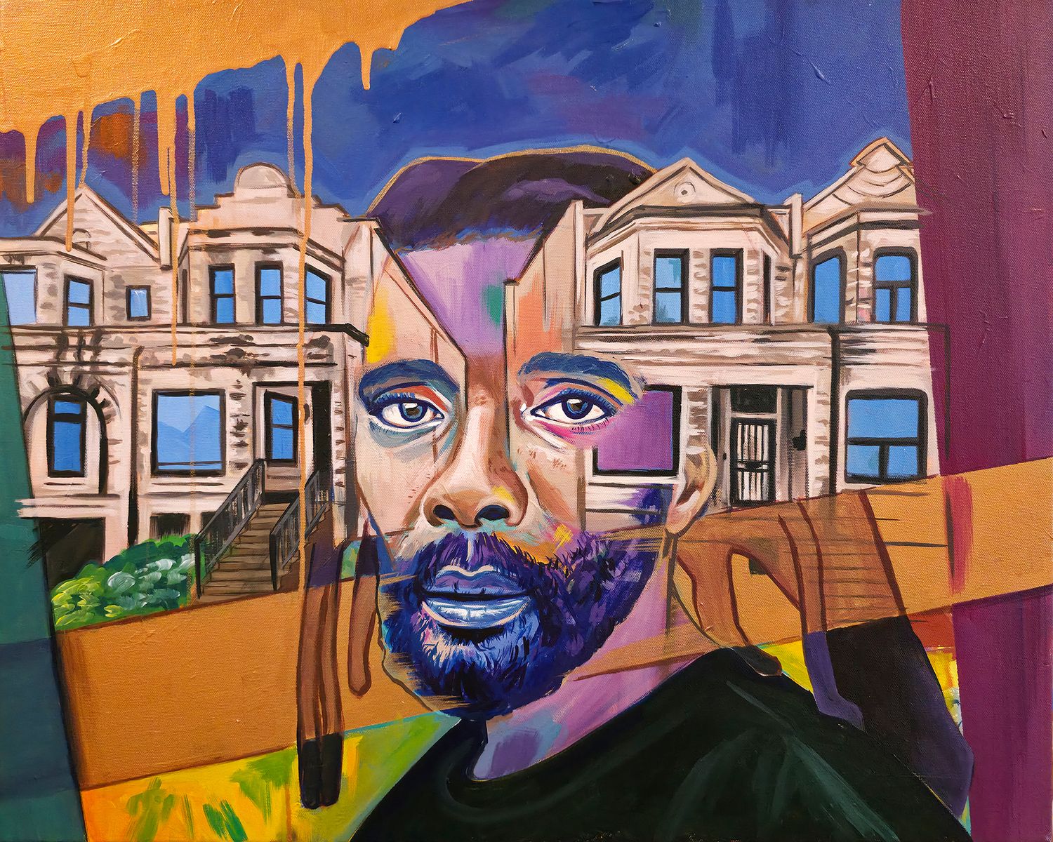 B(l)ack Home (Original Painting)