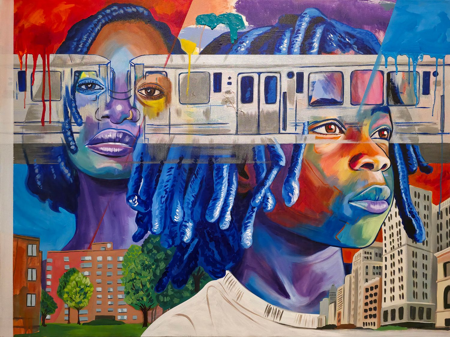 Mama&#39;s Boy (Original Painting)