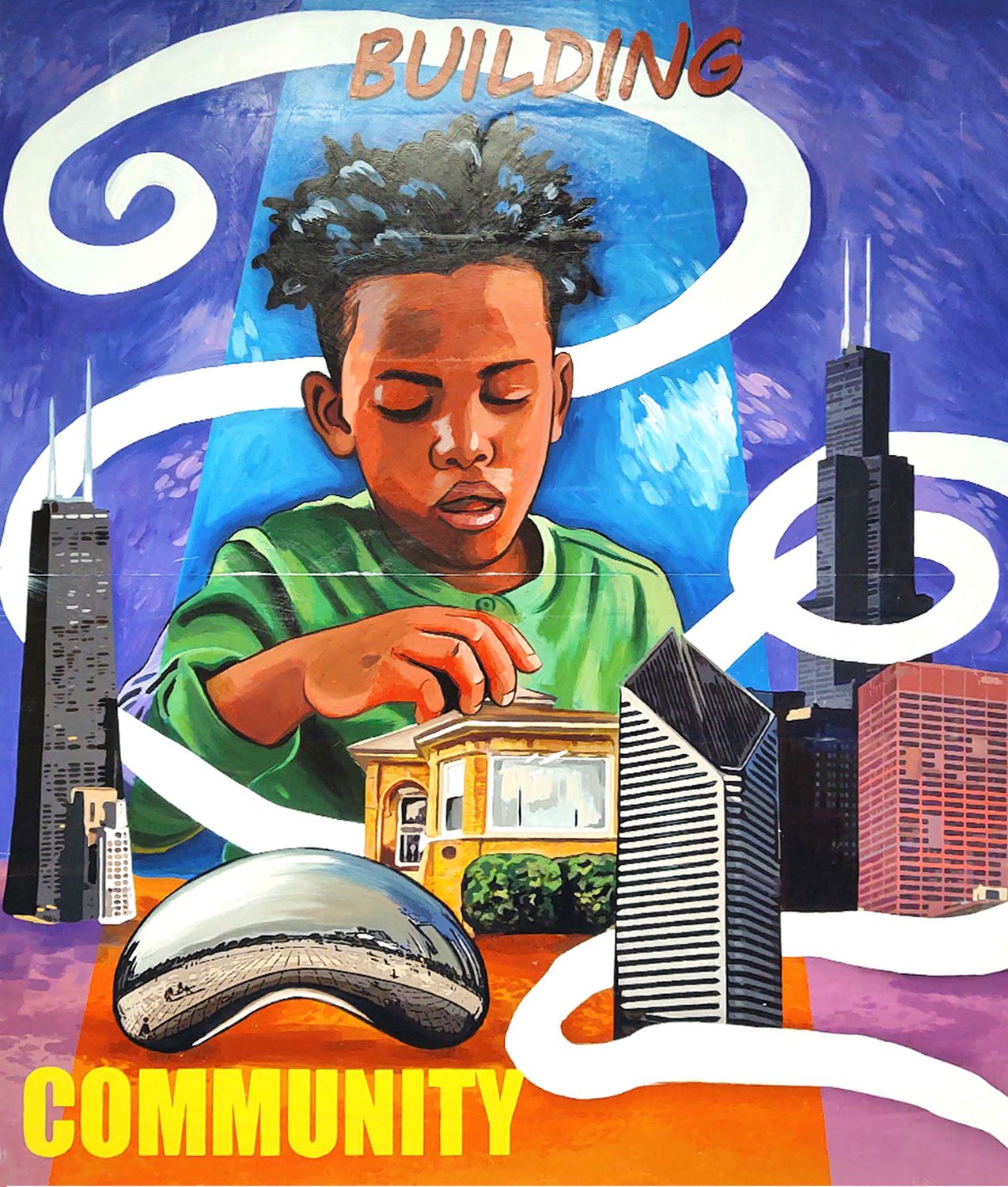 Building Community Art Print