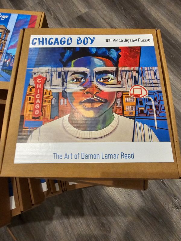 Chicago Boy - 100 Piece Jigsaw Puzzle