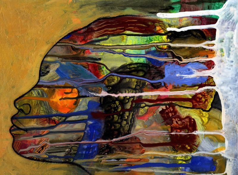 The Spirit Flows Thru Me Art Print