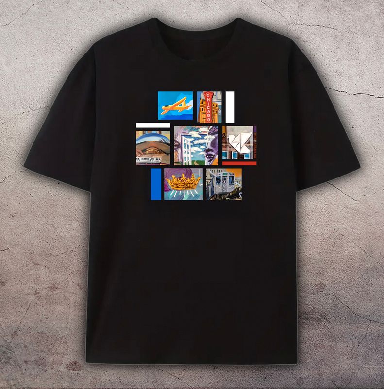 Chi-Town Collage T-Shirt