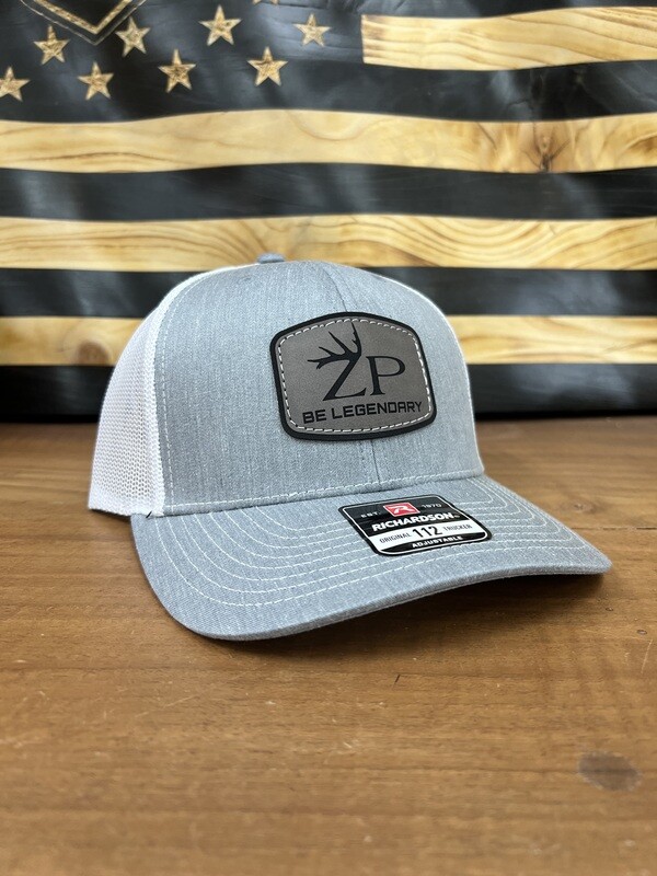ZP Heather Grey/White Hat
