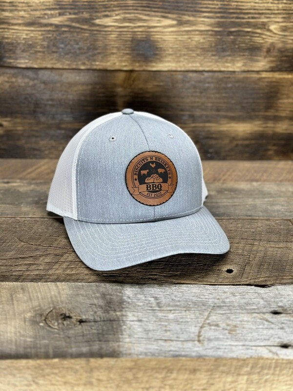 B N B Heather Grey/White + Competition Logo
