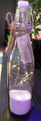 glass bottles