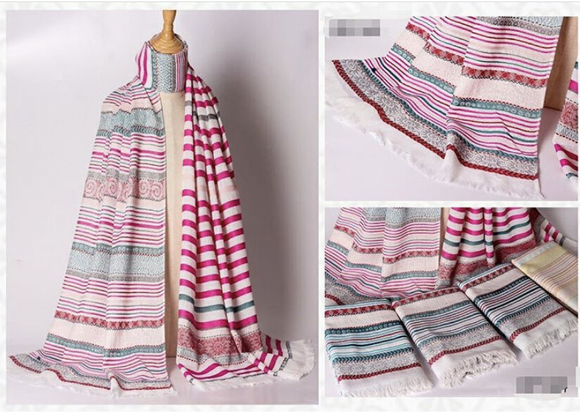 Cotton strips stole