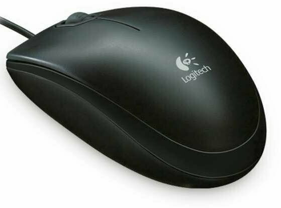 Logitech Maus B100 Optical Schwarz USB Logitech Maus B100 Optical Schwarz USB