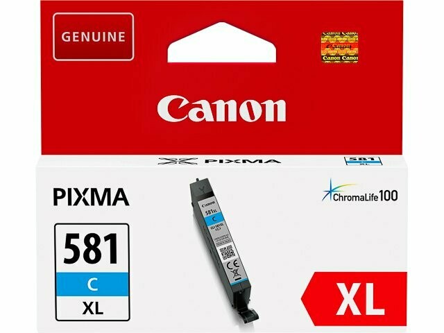 Canon Tintenpatrone CLI-581XL Pixma TS8250 Cyan Canon Tintenpatrone CLI-581XL Pixma TS8250 Cyan