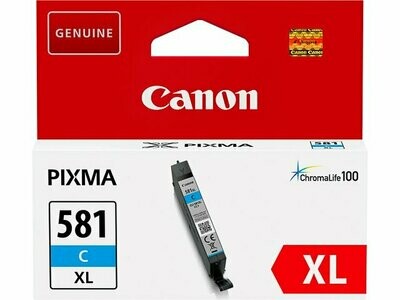 Canon Tintenpatrone CLI-581XL Pixma TS8250 Cyan