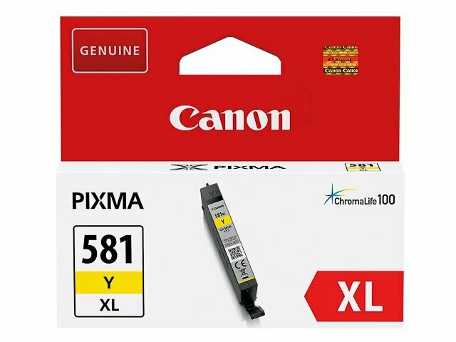 Canon Tintenpatrone CLI-581XL Pixma TS8250 Yellow Canon Tintenpatrone CLI-581XL Pixma TS8250 Yellow