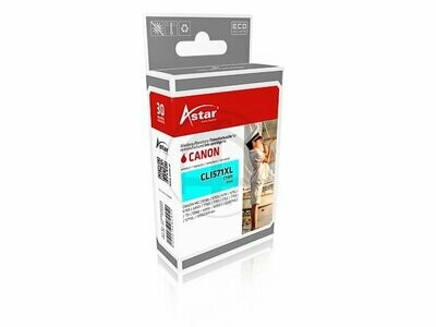 Astar Tinte für Canon CLI-571XL TS5050 Cyan