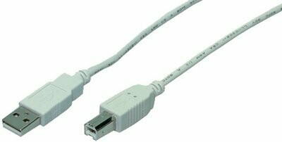 LogiLink USB 2.0 Anschlußkabel 3 m grau LogiLink USB 2.0 Anschlußkabel 3 m grau