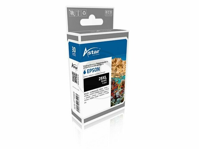 Astar Tinte für Epson T29 XP-345 Black Astar Tinte für Epson T29 XP-345 Black