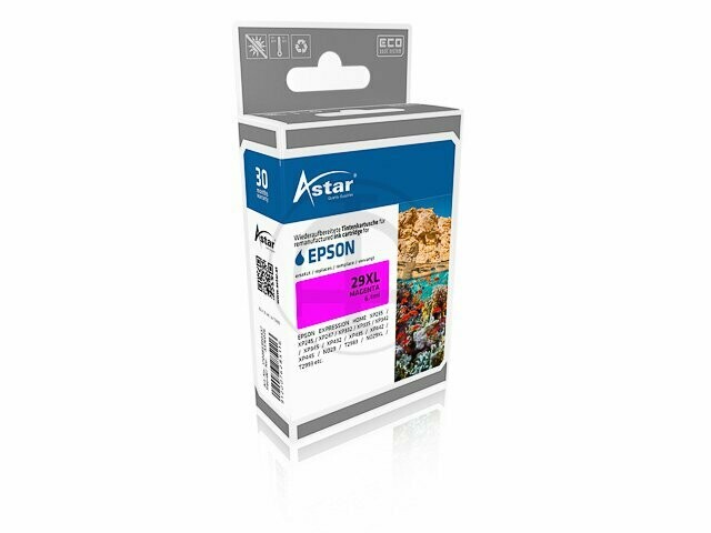 Astar Tinte für Epson T29 XP-345 Magenta Astar Tinte für Epson T29 XP-345 Magenta