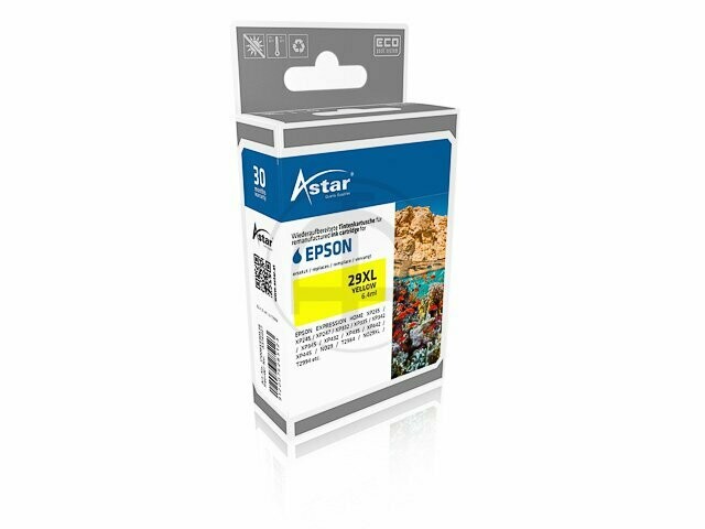 Astar Tinte für Epson T29 XP-345 Yellow Astar Tinte für Epson T29 XP-345 Yellow