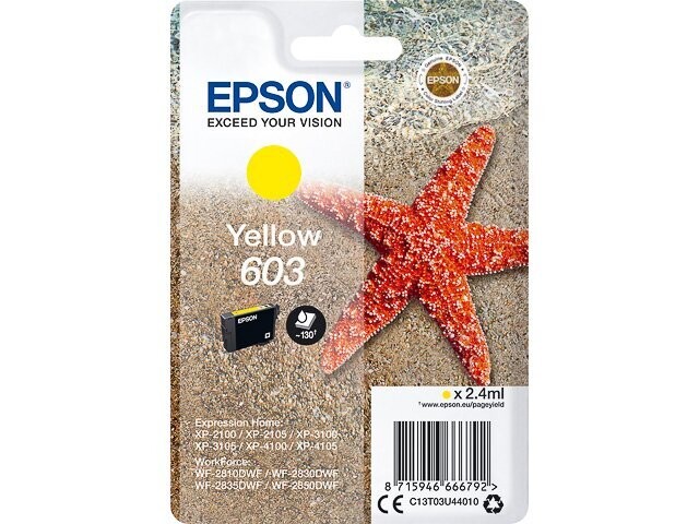 Epson Tinte 603 XP-2100 Yellow Epson Tinte 603 XP-2100 Yellow