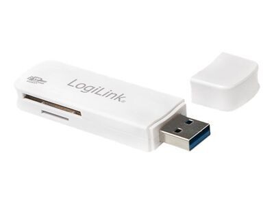 Multi Card Reader LogiLink USB 3.0 Extern Weiß