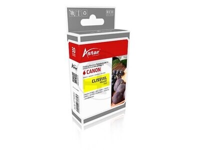 Astar Tinte für Canon CLI-551XL iP7250 Yellow
