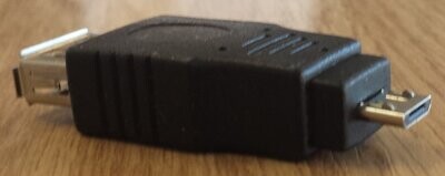 InLine Mikro-USB OTG Adapter - USB-A Buchse an Mikro-B Stecker