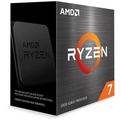 AMD Ryzen 7 5800X So. AM4 Boxed (8x 3,8 GHz)