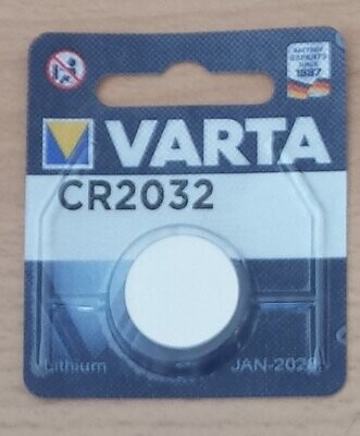 Varta Lithium Knopfzelle CR2032 3 V