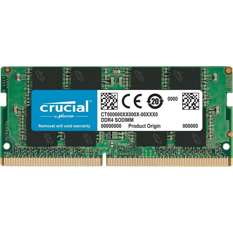 16 GB SO Dimm DDR4 PC3200 Crucial