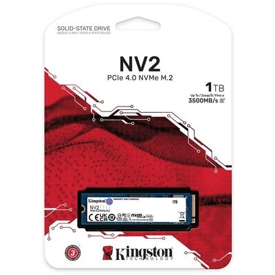 1 TB SSD Kingston NV2 M.2 NVMe PCI-E 4.0