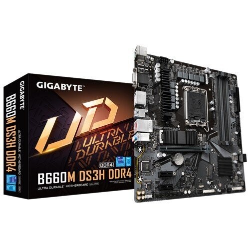 Gigabyte Mainboard B660M DS3H So. 1700 - vom Hersteller repariert! Gigabyte Mainboard B660M DS3H So. 1700 - vom Hersteller repariert!