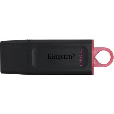 256 GB USB 3.0 Stick Kingston Data Traveler Exodia schwarz/pink