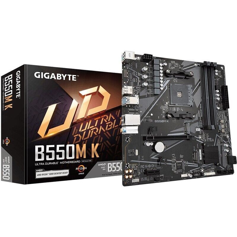 Gigabyte Mainboard B550M K So. AM4 Gigabyte Mainboard B550M K So. AM4