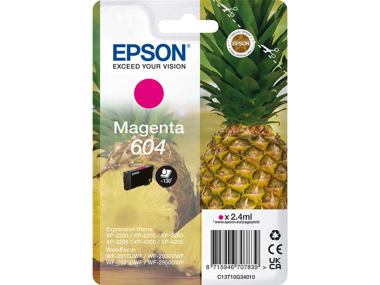 Epson Tintenpatrone 604 XP-2205 Magenta